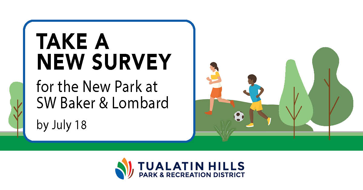 New Survey for park design at SW Baker & Lombard  |  Comparta su opinión sobre el diseño de un nuevo parque en SW Baker y Lombard